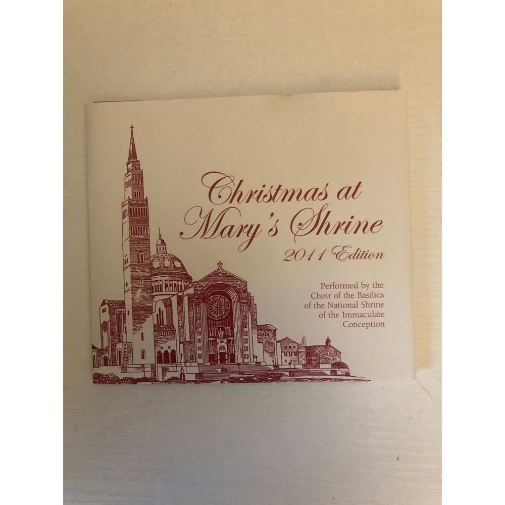Christmas at Mary's Shrine 2011 Edition Music CD Basilica Choir